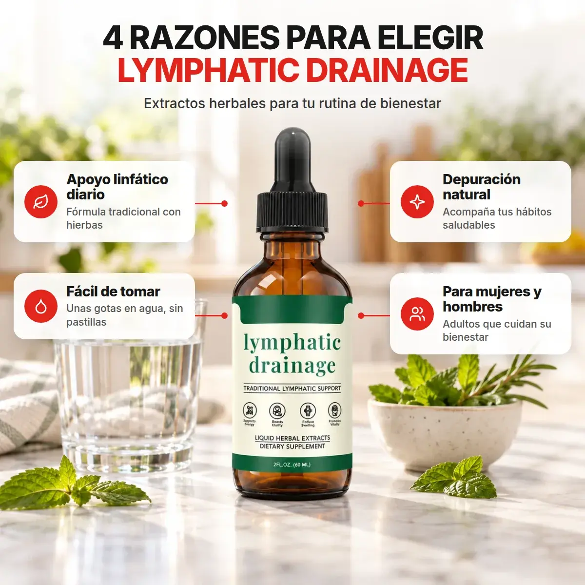 Lymphatic Drainage | Gotas Herbales