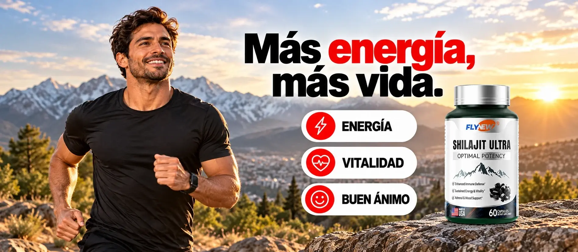 Más energía, más vida.