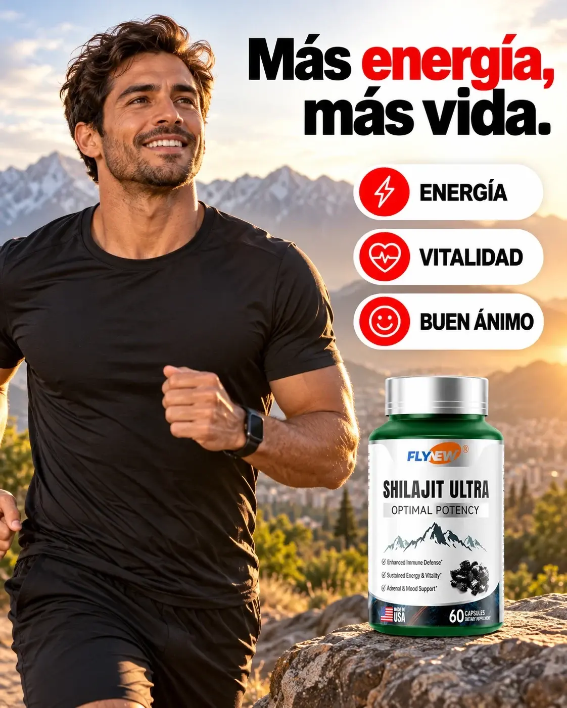 Más energía, más vida.
